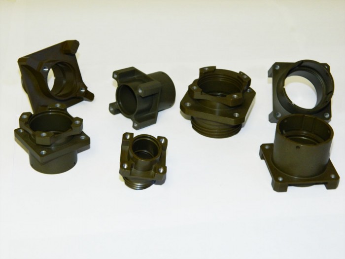 Machined housing