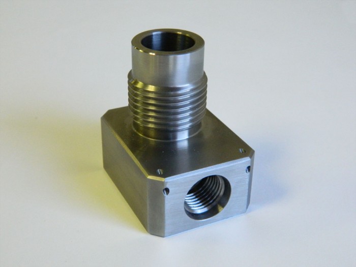 CNC machined component