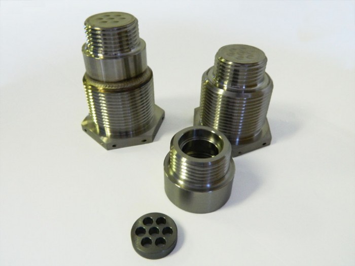 Machined assembly